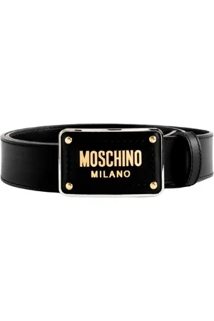 Moschino Heren, Accessoires, Zwart, Maat: M Leer