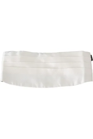 Dolce & Gabbana Heren, Accessoires, Wit, Maat: M Zijde