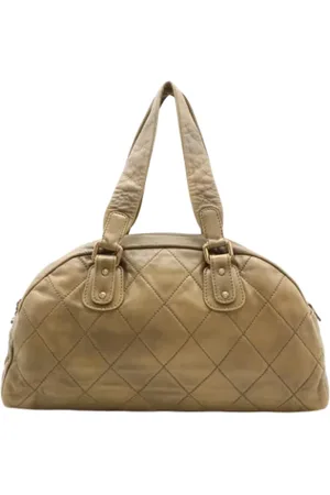 CHANEL Dames, Pre-owned, Bruin, Maat: ONE Size Leer