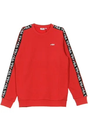 Fila Heren, Sweatshirts & Hoodies, Rood, Maat: XL