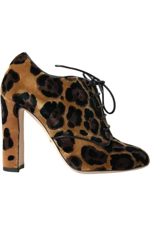 Dolce & Gabbana Dames, Schoenen, Bruin, Maat: 36 1/2 EU Leer