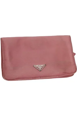 Prada Dames, Pre-owned, Roze, Maat: ONE Size Satijn