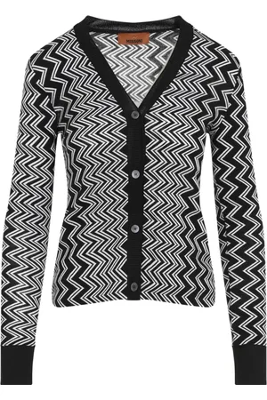 Missoni Dames, Truien, Zwart, Maat: M Wol