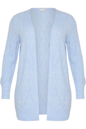 Kaffe Dames, Truien, Blauw, Maat: L