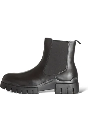 Calvin Klein Heren, Schoenen, Zwart, Maat: 42 EU Leer