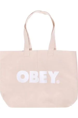 Obey Dames, Tassen, Roze, Maat: ONE Size Katoen