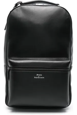 Ralph Lauren Heren, Tassen, Zwart, Maat: ONE Size Leer