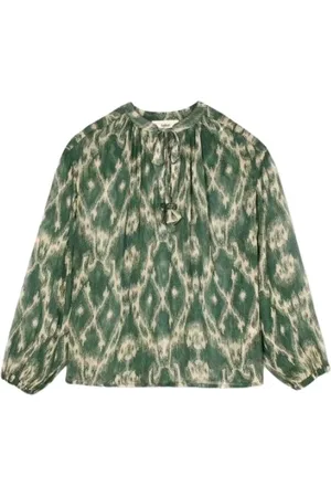 Bash Dames, Blouses & Shirts, Groen, Maat: XS