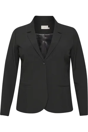 Kaffe Dames, Jassen, Zwart, Maat: XL