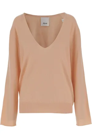 Allude Dames, Truien, Roze, Maat: M Wol
