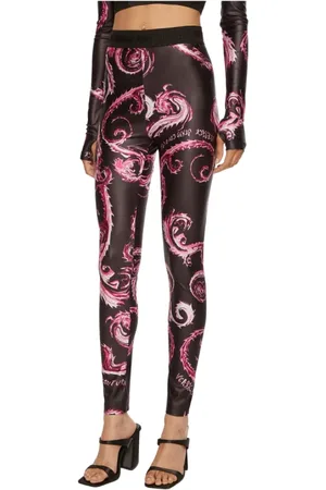 VERSACE Dames, Broeken, Veelkleurig, Maat: XS