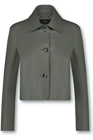 arma leder Dames, Jassen, Grijs, Maat: 2XL