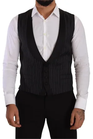 Dolce & Gabbana Heren, Pakken, Zwart, Maat: M Zijde