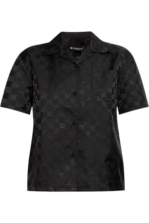 MISBHV Dames, Blouses & Shirts, Zwart, Maat: L