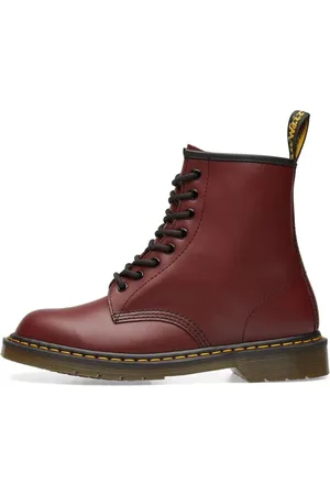 Dr. Martens Heren, Schoenen, Rood, Maat: 39 EU Leer