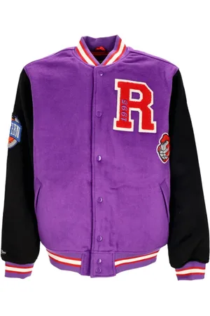 Mitchell & Ness Heren, Jassen, Paars, Maat: M Wol