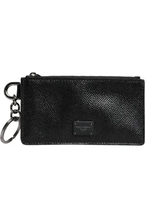 Dolce & Gabbana Heren, Accessoires, Zwart, Maat: ONE Size Leer