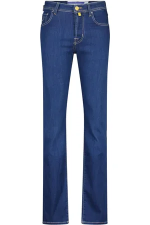 Jacob Cohen Heren, Jeans, Blauw, Maat: W38 Katoen