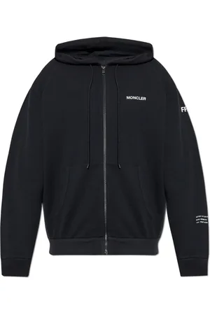 Moncler Heren, Sweatshirts & Hoodies, Zwart, Maat: S Katoen