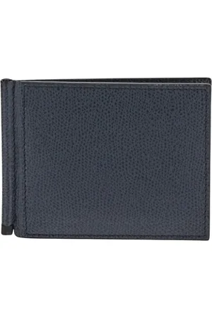 VALEXTRA Unisex, Accessoires, Blauw, Maat: ONE Size Leer