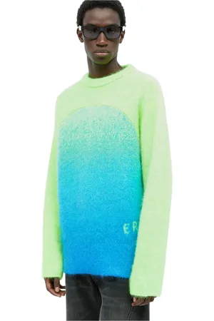 ERL Heren, Truien, Groen, Maat: S Wol