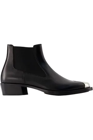 Alexander McQueen Heren, Schoenen, Zwart, Maat: 40 1/2 EU Leer