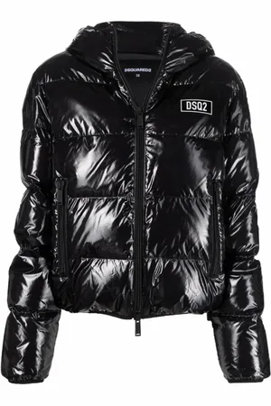 Dsquared2 Dames, Jassen, Zwart, Maat: L Polyamide