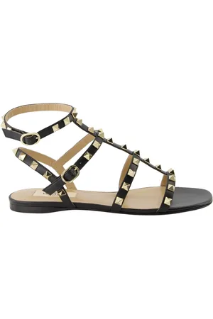 VALENTINO GARAVANI Dames, Schoenen, Zwart, Maat: 37 EU Leer
