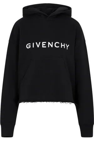 Givenchy Dames, Sweatshirts & Hoodies, Zwart, Maat: M Katoen