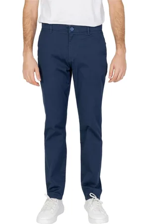 Armani Exchange Heren, Broeken, Blauw, Maat: W30 Katoen