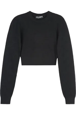 Dolce & Gabbana Dames, Truien, Zwart, Maat: M Viscose