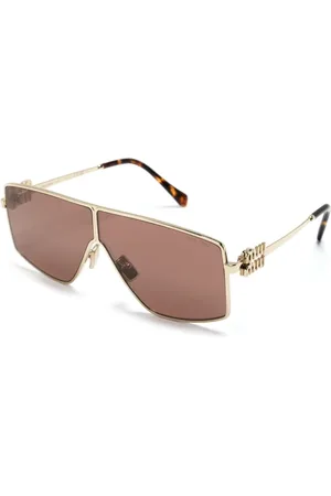 Miu Miu Dames, Accessoires, Geel, Maat: 69 MM