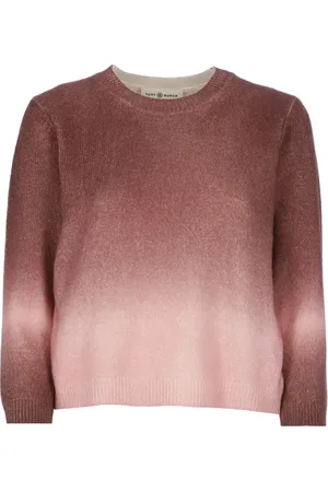 Tory Burch Dames, Truien, Roze, Maat: XS Kasjmier
