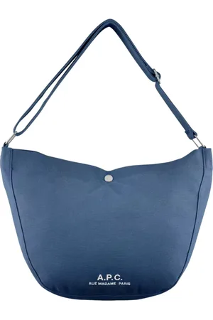A.P.C. Dames, Tassen, Blauw, Maat: ONE Size Katoen