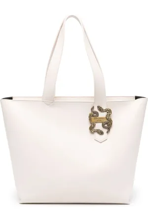 Roberto Cavalli Dames, Tassen, Wit, Maat: ONE Size Poliester