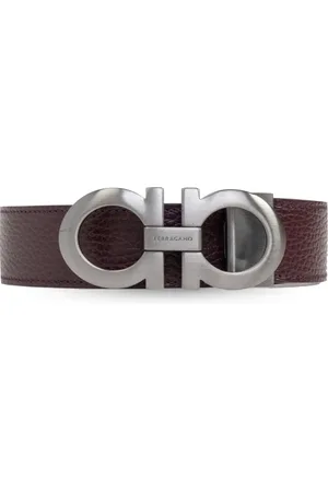 Salvatore Ferragamo Heren, Accessoires, Bruin, Maat: 95 CM Leer