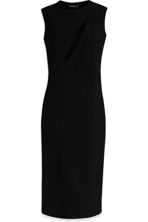 VERSACE Dames, Jurken, Zwart, Maat: S