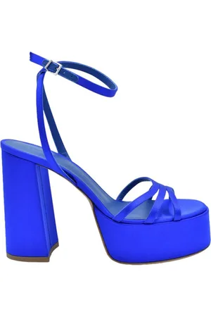 SERGIO LEVANTESI Dames, Schoenen, Blauw, Maat: 40 EU Zijde