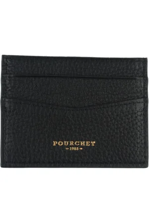 Pourchet Paris Heren, Accessoires, Zwart, Maat: ONE Size Leer