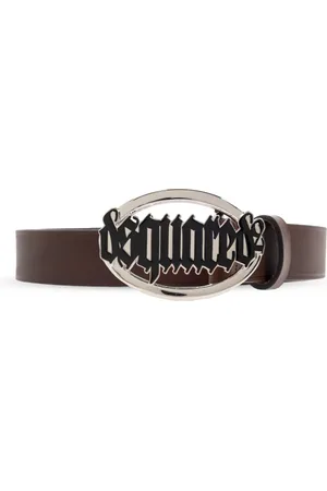 Dsquared2 Dames, Accessoires, Bruin, Maat: 90 CM Leer