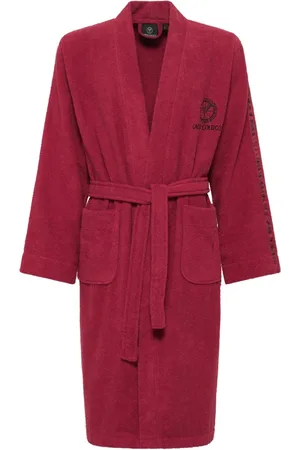 Carlo Colucci Heren, Nachtkleding & Lounge, Rood, Maat: L Katoen
