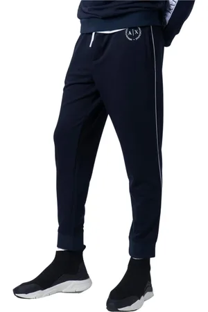 Armani Exchange Heren, Broeken, Blauw, Maat: 2XL