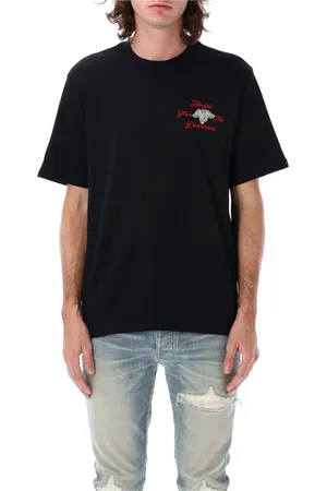 AMIRI Heren, Tops, Zwart, Maat: L Katoen