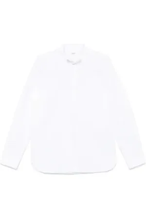 Saint Laurent Heren, Overhemden, Wit, Maat: XL Katoen