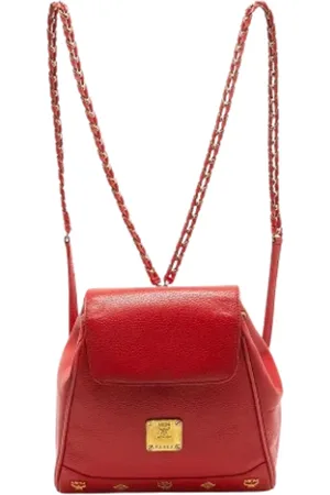MCM Dames, Pre-owned, Rood, Maat: ONE Size Leer