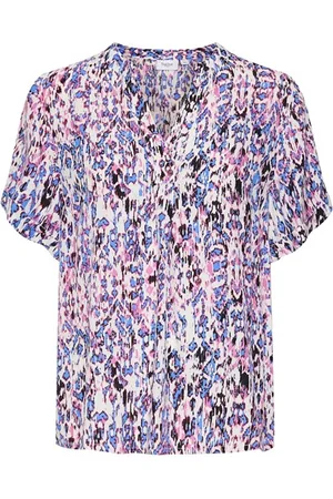 Saint Tropez Dames, Blouses & Shirts, Veelkleurig, Maat: XS