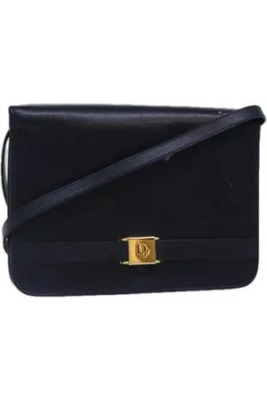 Dior Dames, Pre-owned, Blauw, Maat: ONE Size Leer