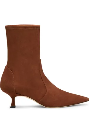 Stuart Weitzman Dames, Schoenen, Bruin, Maat: 35 EU Leer