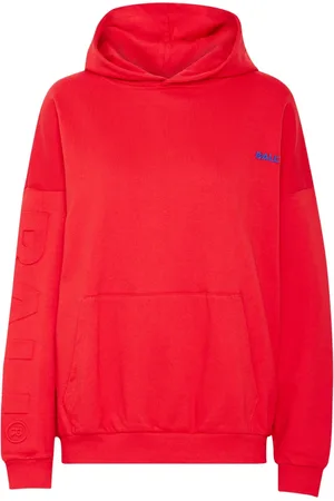 Ball Dames, Sweatshirts & Hoodies, Rood, Maat: S Katoen