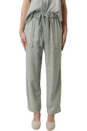 Bella Dahl Dames, Broeken, Groen, Maat: M